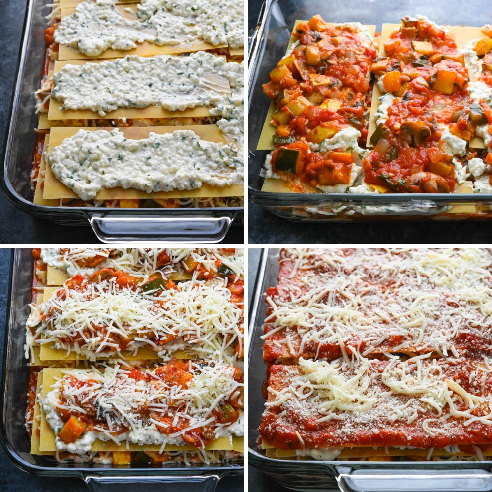 Easy Lasagna Recipe With Cottage Cheese
 Ve able Ratatouille Cottage Cheese Lasagna