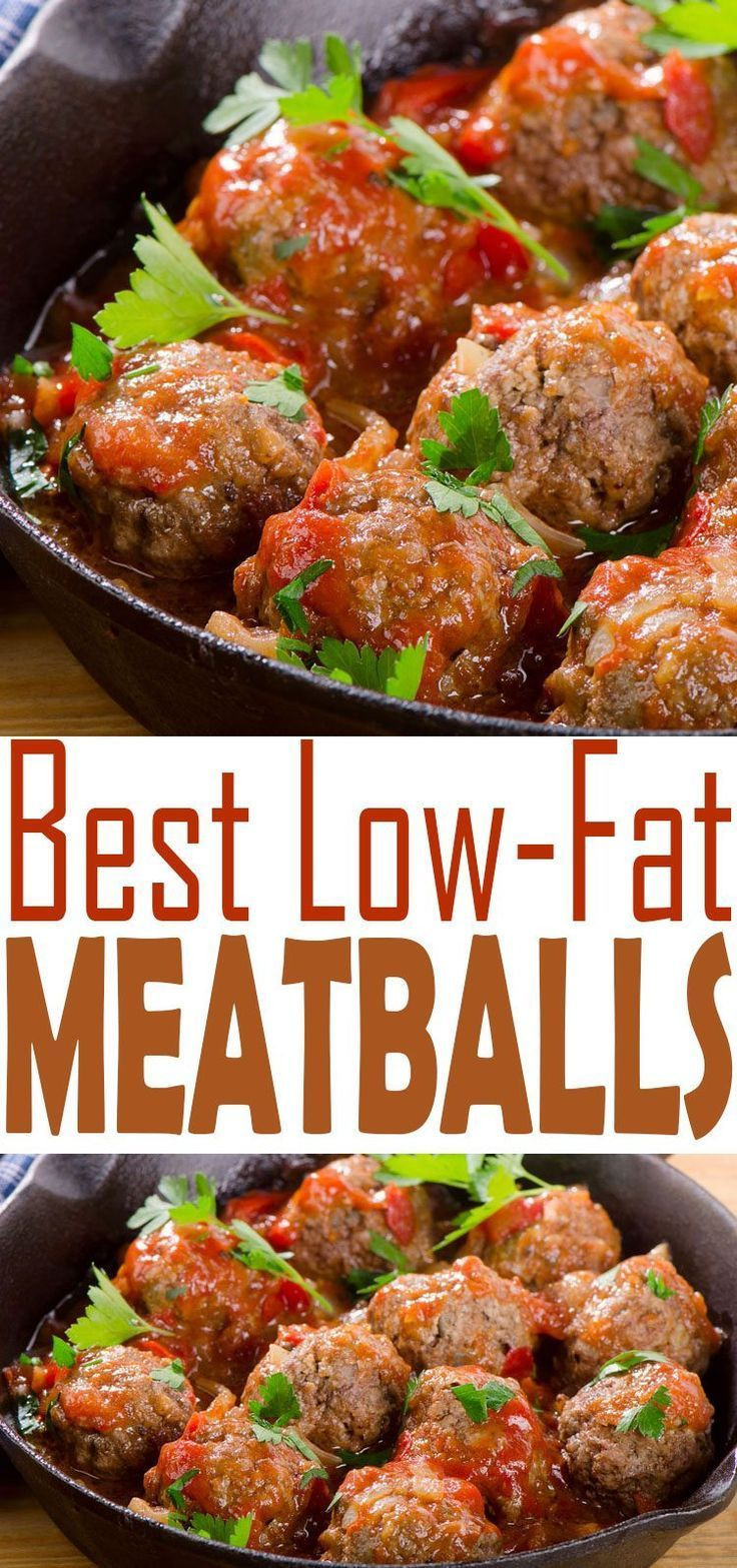 Easy Low Fat Dinner Recipes
 You ll love these Low Fat Meatballs They are the perfect