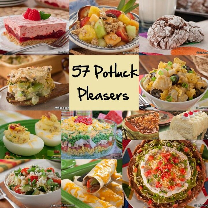 Easy Main Dishes For Potlucks
 57 potluck ideas