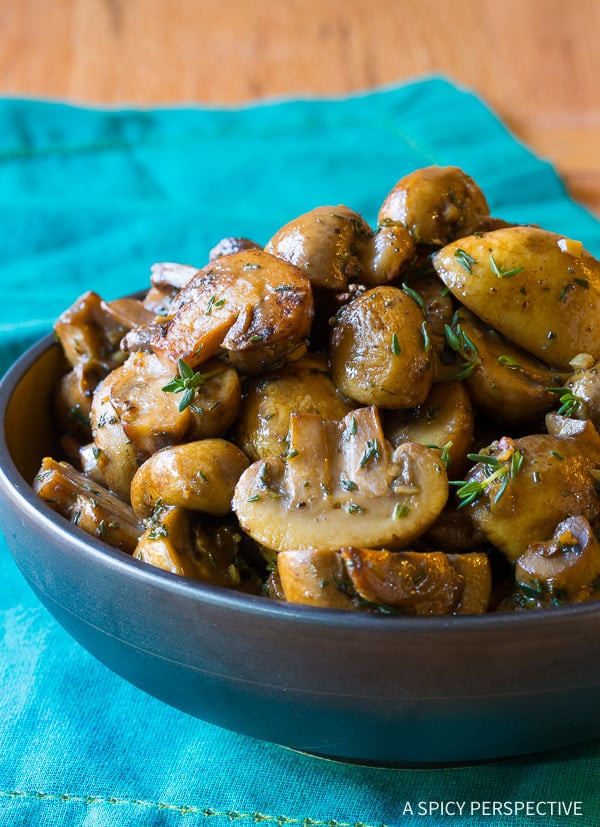 Easy Mushroom Recipe
 The BEST Sauteed Mushrooms Recipe A Spicy Perspective