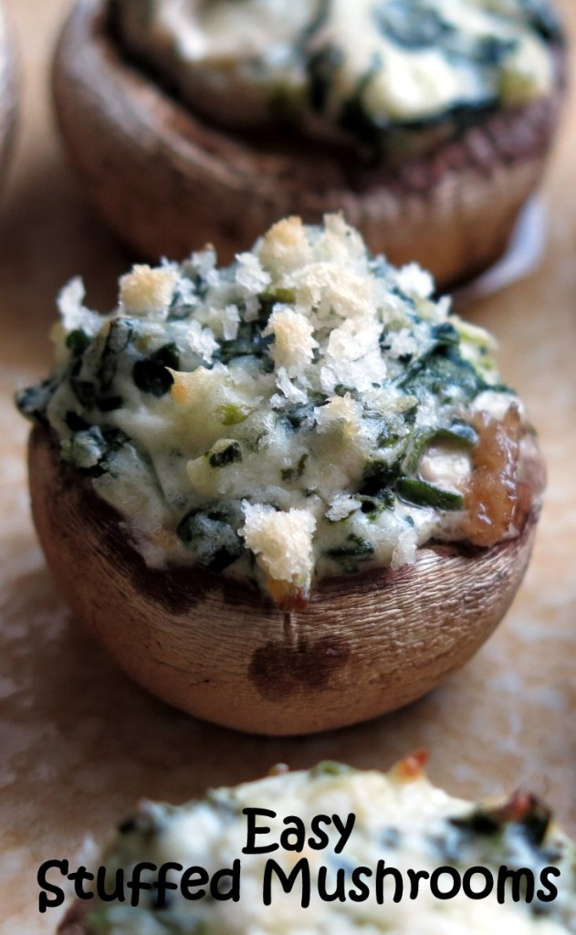 Easy Mushroom Recipe
 Easy Stuffed Mushrooms with Cream Cheese and Spinach The