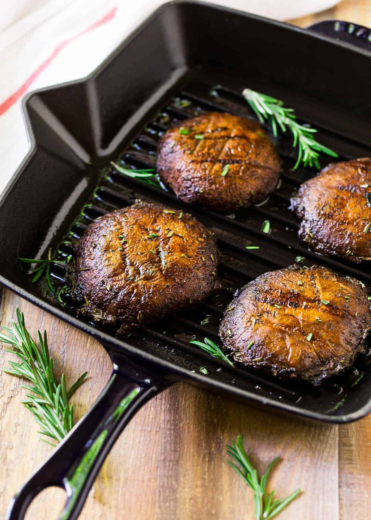 Easy Mushroom Recipe
 Grilled Portobello Mushrooms