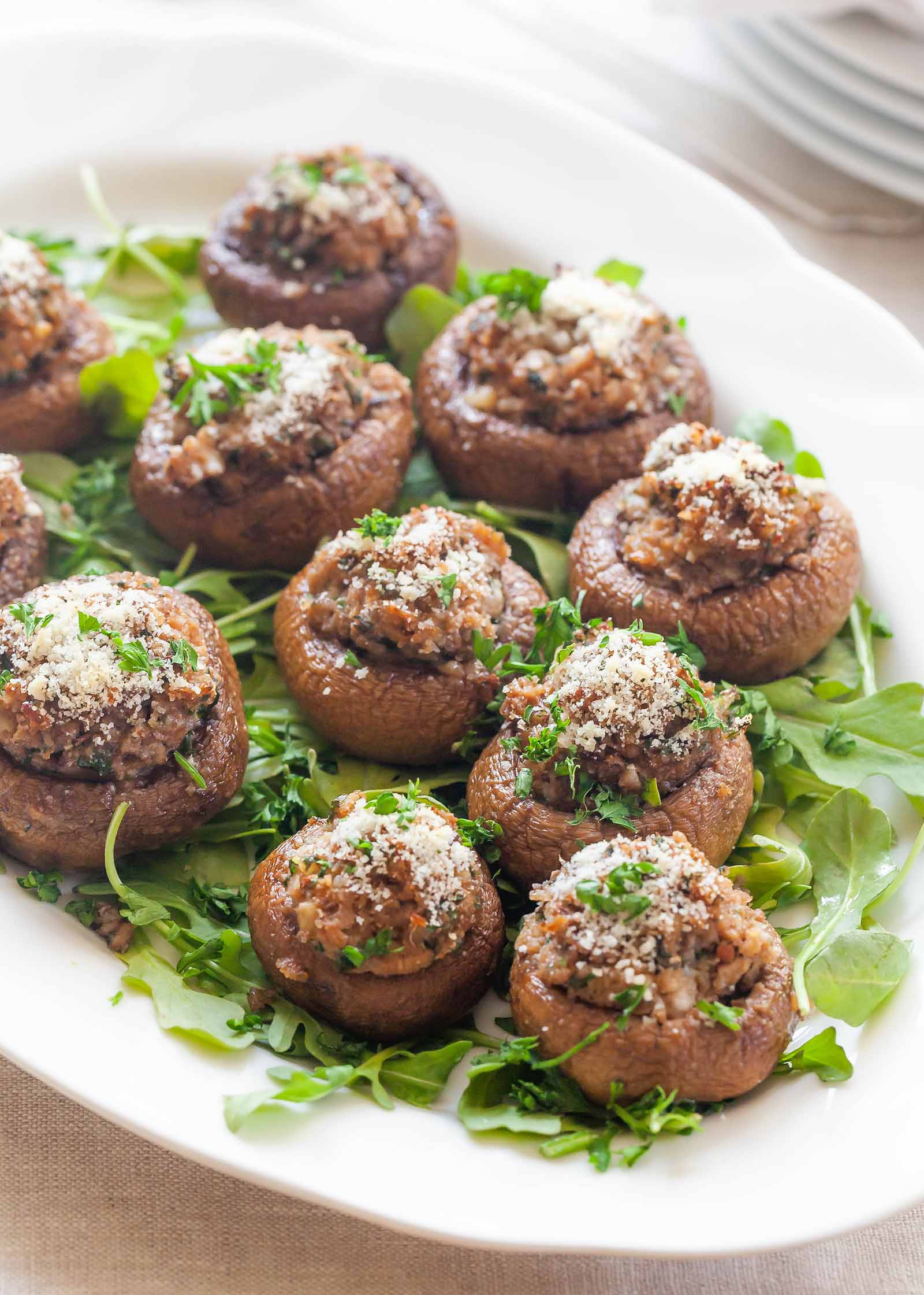 Easy Mushroom Recipe
 Stuffed Mushroom Recipe Easy Classic