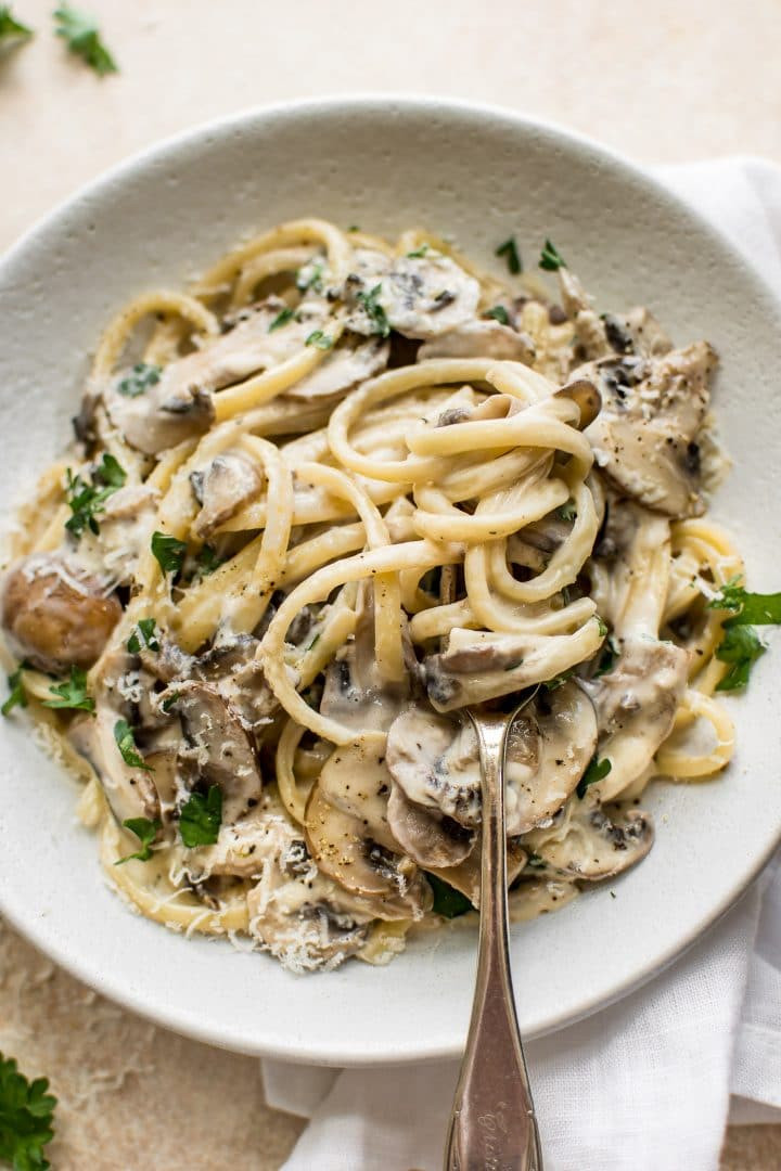 Easy Mushroom Recipe
 Creamy Mushroom Pasta • Salt & Lavender