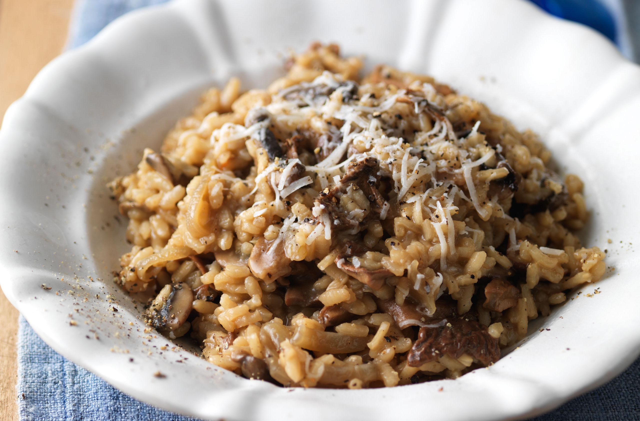 Easy Mushroom Recipe
 Easy Mushroom Risotto Spanish Recipes