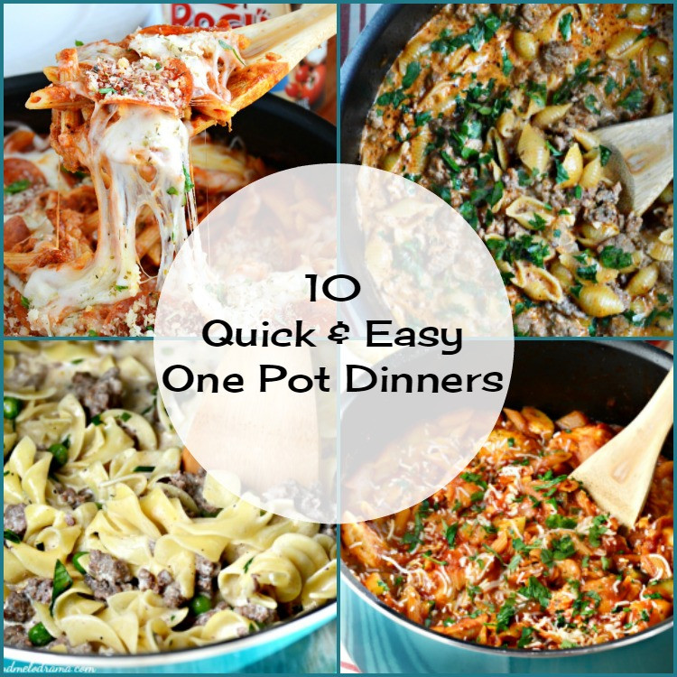 Easy One Pot Dinners
 10 Quick and Easy e Pot Dinners Meatloaf and Melodrama