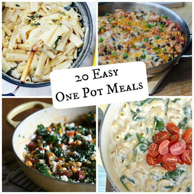 Easy One Pot Dinners
 20 Easy e Pot Meals Recipes from A Cedar Spoon