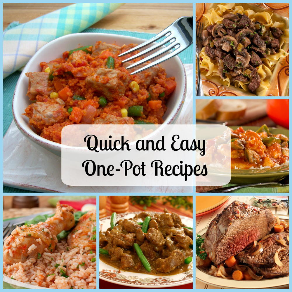 Easy One Pot Dinners
 50 Quick and Easy e Pot Meals