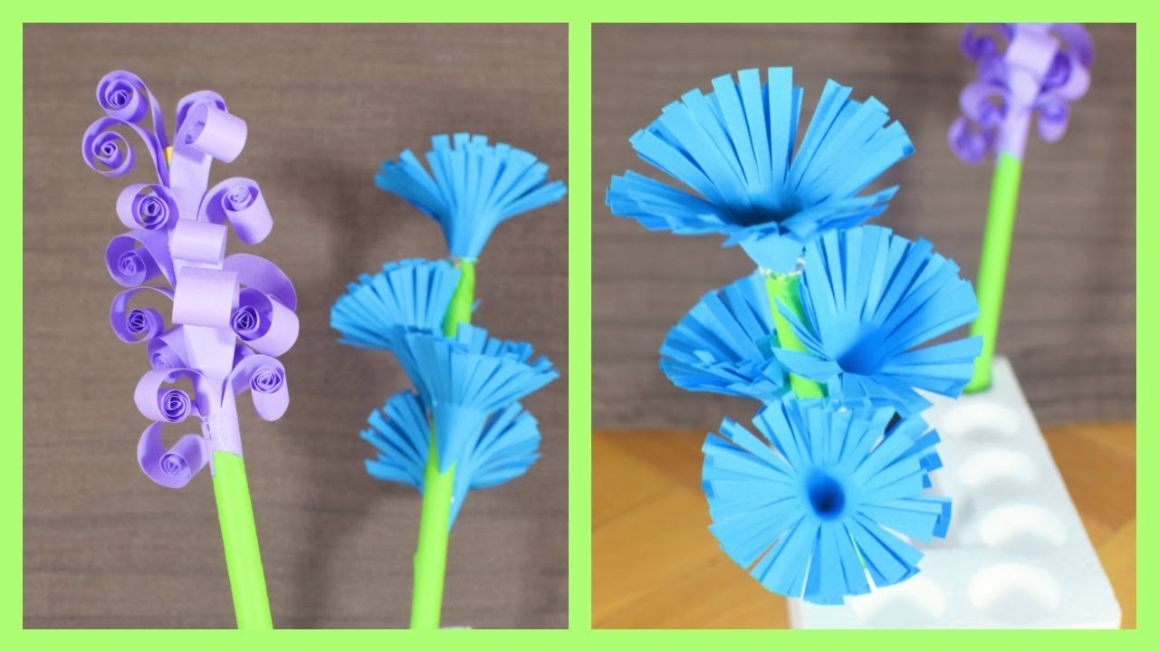 Easy Paper Crafts For Adults
 Flower Craft Easy Paper Flower Craft for Kids and Adults