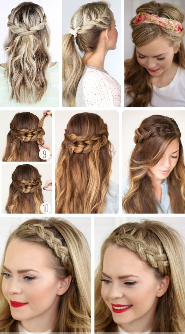 Easy Party Hairstyles
 party hairstyles for long hair using step by step easy