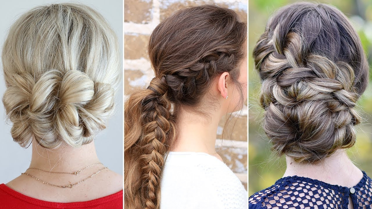 Easy Prom Hairstyles Updos
 3 Easy UPDO Hairstyles for Prom