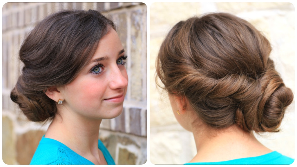 Easy Prom Hairstyles Updos
 Easy Twist Updo Prom Hairstyles