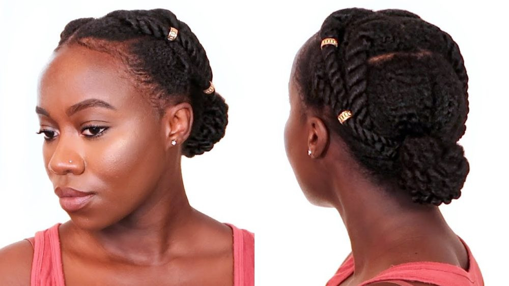 Easy Protective Hairstyles For Natural Hair
 5 Easy Protective Styles for Natural Hair [VIDEOS