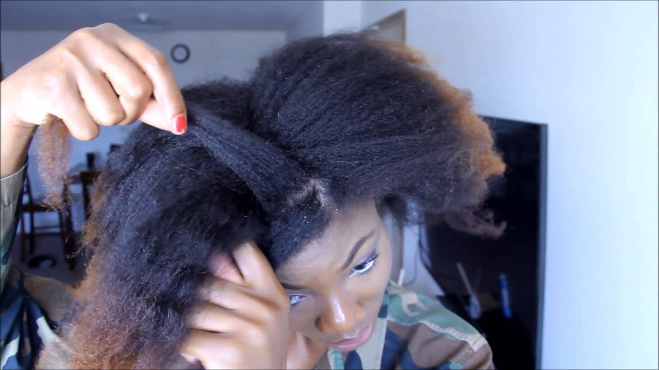 Easy Protective Hairstyles For Natural Hair
 TWO SIMPLE PROTECTIVE HAIRSTYLES FOR STRETCHED NATURAL