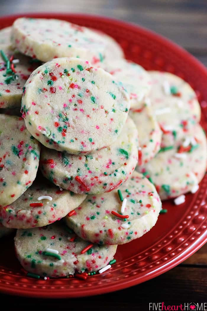 Easy Shortbread Cookies
 EASY Shortbread Christmas Cookies SO YUMMY • FIVEheartHOME