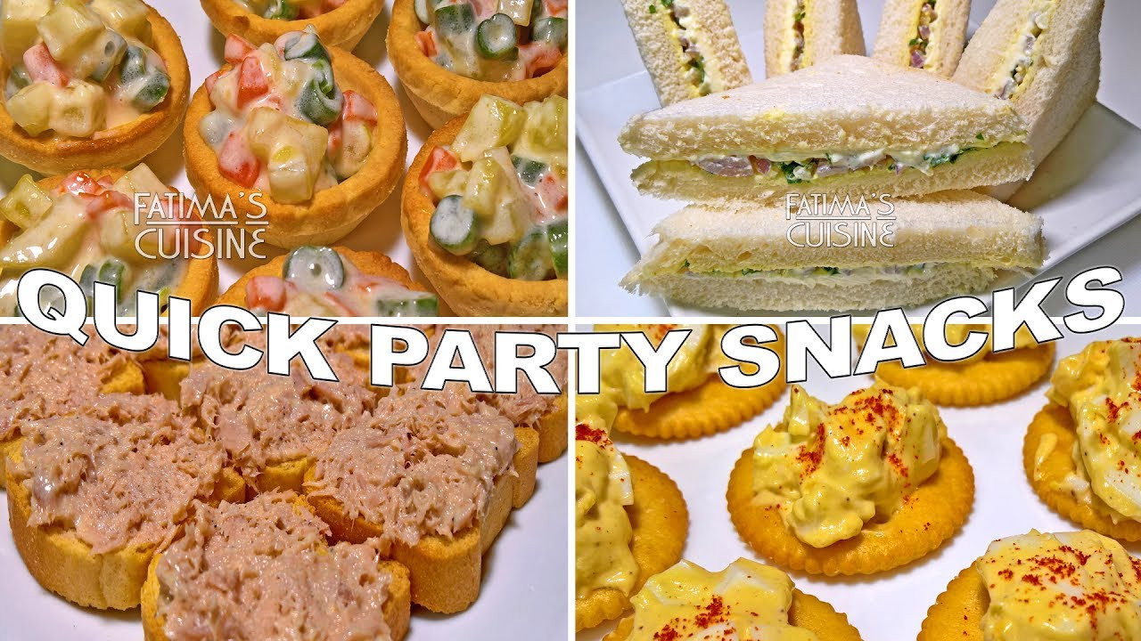 Easy Snacks For Kids Party
 Quick and Easy Party Snack Ideas