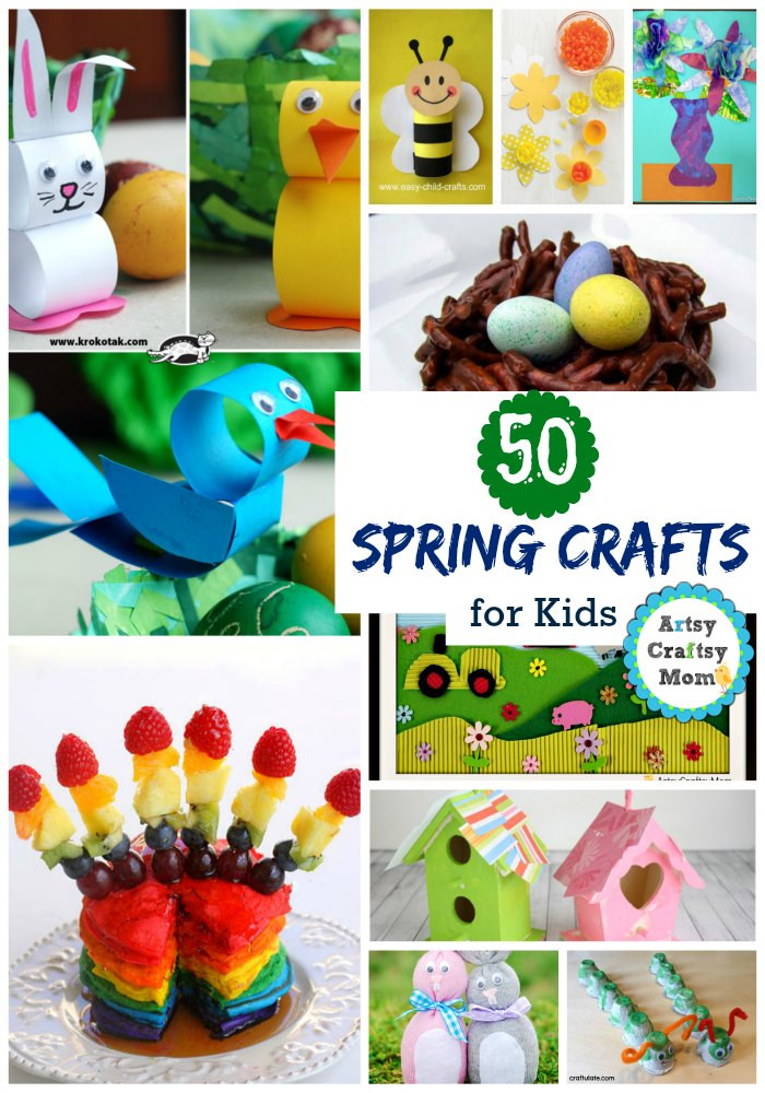 Easy Spring Crafts For Toddlers
 72 Fun Easy Spring Crafts for Kids Artsy Craftsy Mom