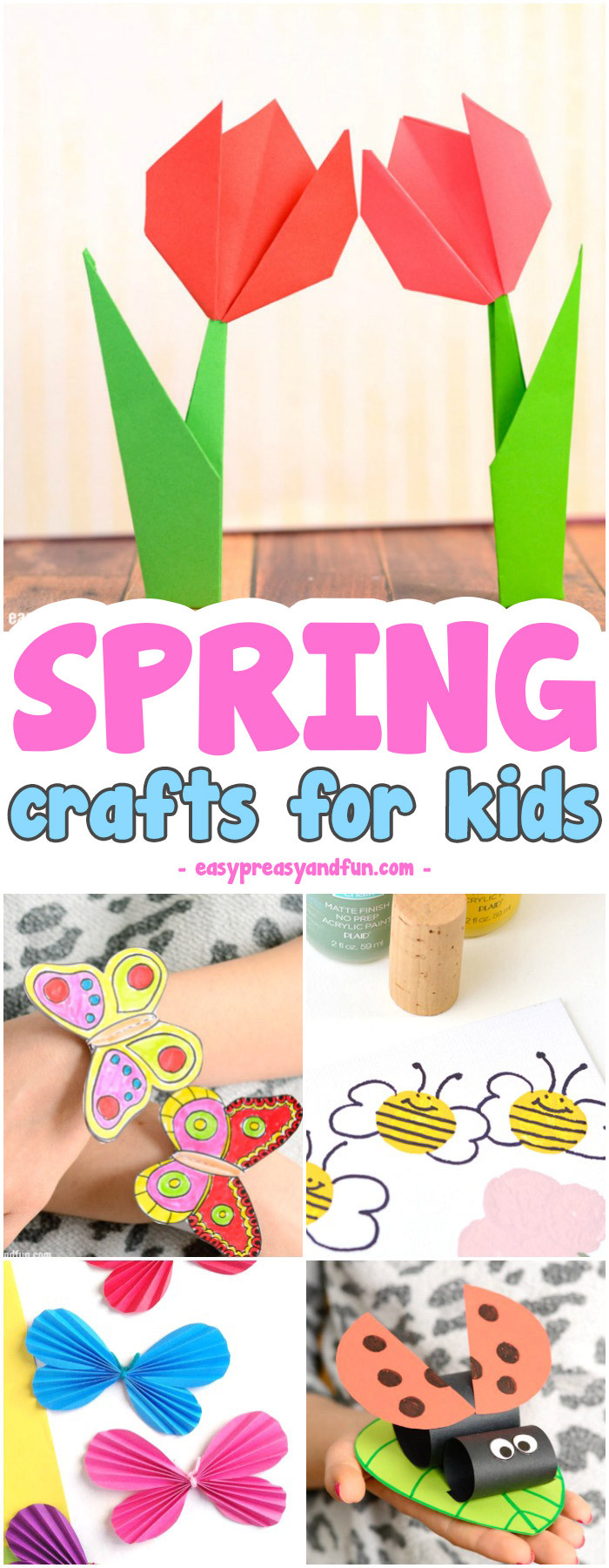 Easy Spring Crafts For Toddlers
 Spring Crafts for Kids Art and Craft Project Ideas for