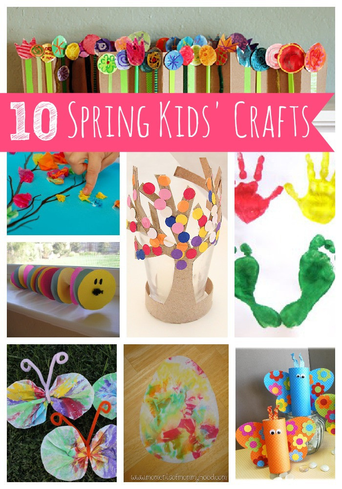 Easy Spring Crafts For Toddlers
 10 Spring Kids’ Crafts