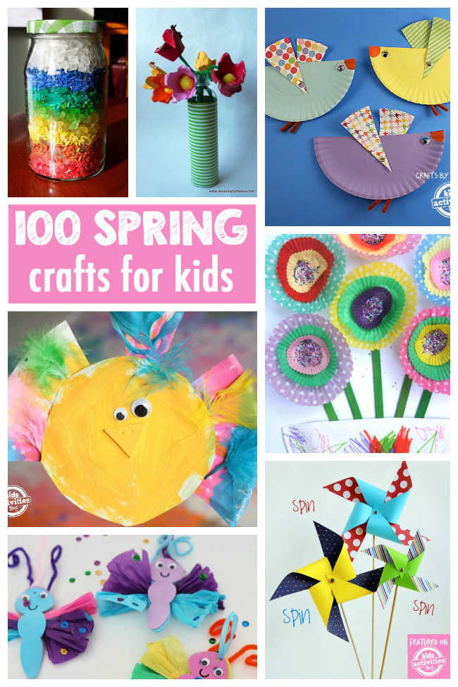 Easy Spring Crafts For Toddlers
 100 Gorgeous and Easy Spring Crafts Kids Will Love