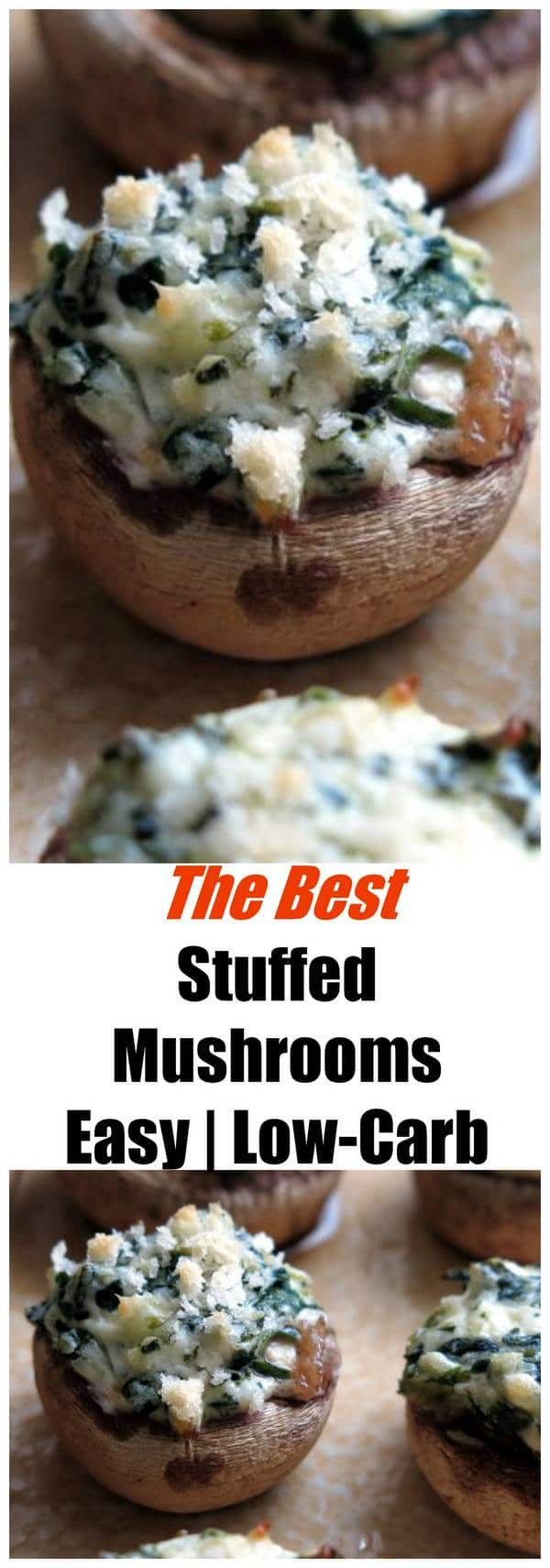 Easy Stuffed Mushrooms Cream Cheese
 Easy Stuffed Mushrooms with Cream Cheese and Spinach The