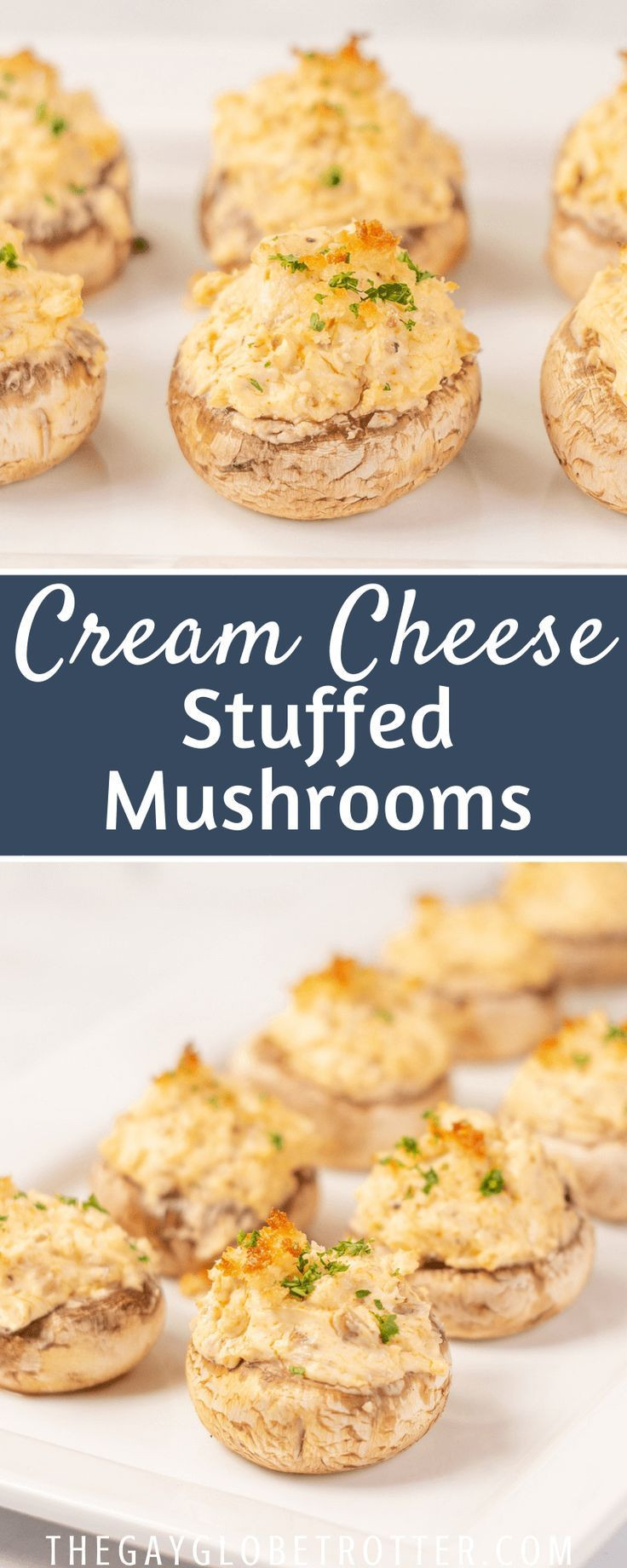 Easy Stuffed Mushrooms Cream Cheese
 These easy cream cheese stuffed mushrooms with bread