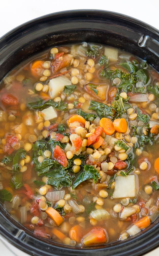 Easy Vegetarian Crock Pot Recipes
 10 Best Simple Ve able Soup Crock Pot Recipes