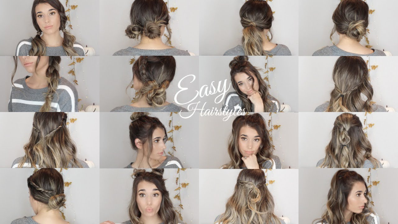 Easy Winter Hairstyles
 20 QUICK & EASY Fall Winter Hairstyles
