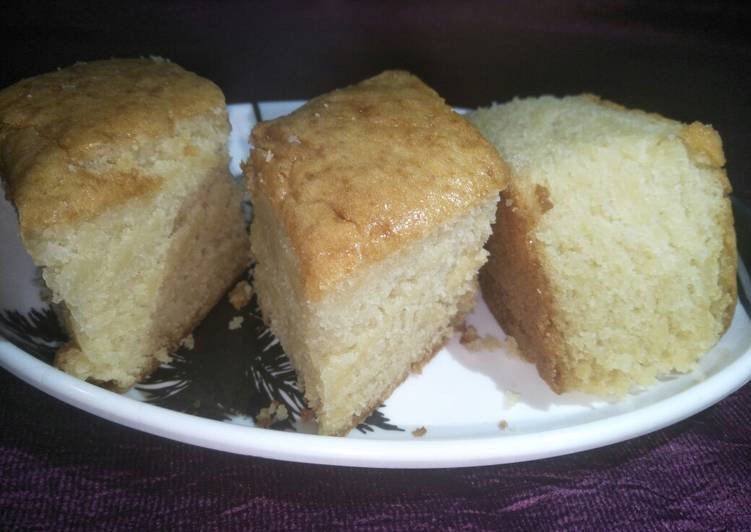 Eggless Vanilla Cake Recipe Without Condensed Milk
 Eggless vanilla sponge cake without curd and condensed