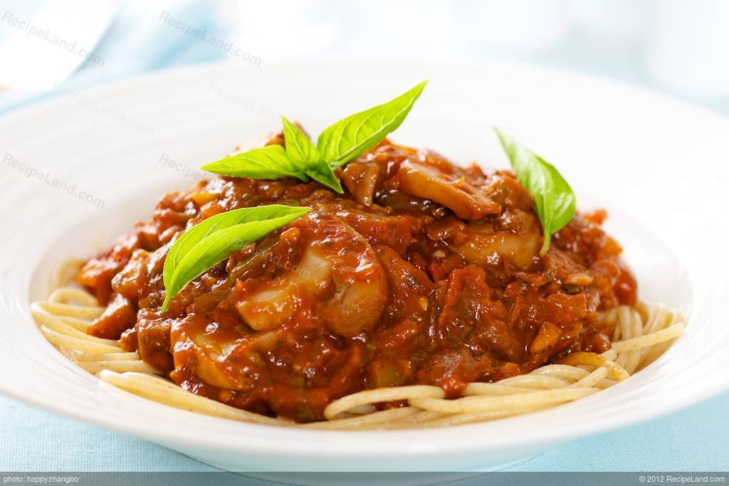 Eggplant Spaghetti Sauce
 Eggplant Spaghetti Sauce Recipe