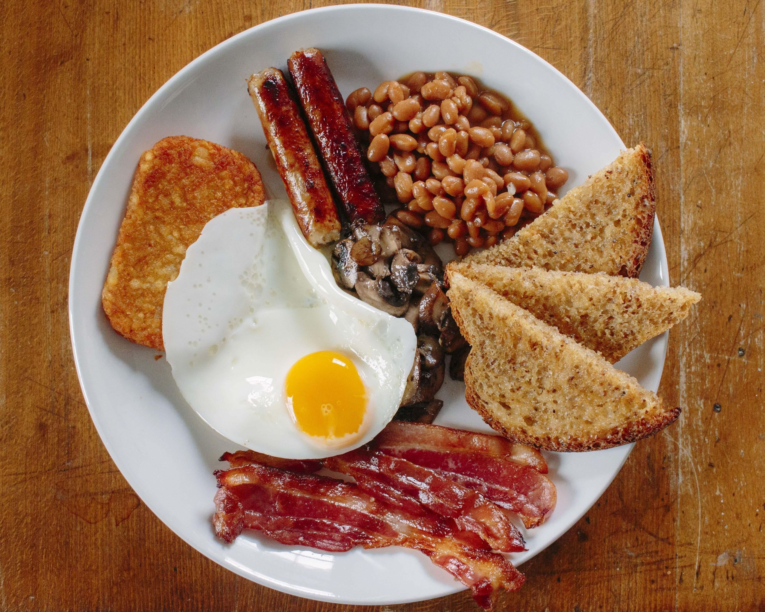 Eggs And Beans Breakfast
 [Homemade] Mega Breakfast Sausage Hash Brown Bacon