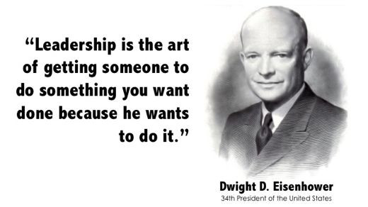 Eisenhower Leadership Quote
 Dwight D Eisenhower Leadership Quotes QuotesGram