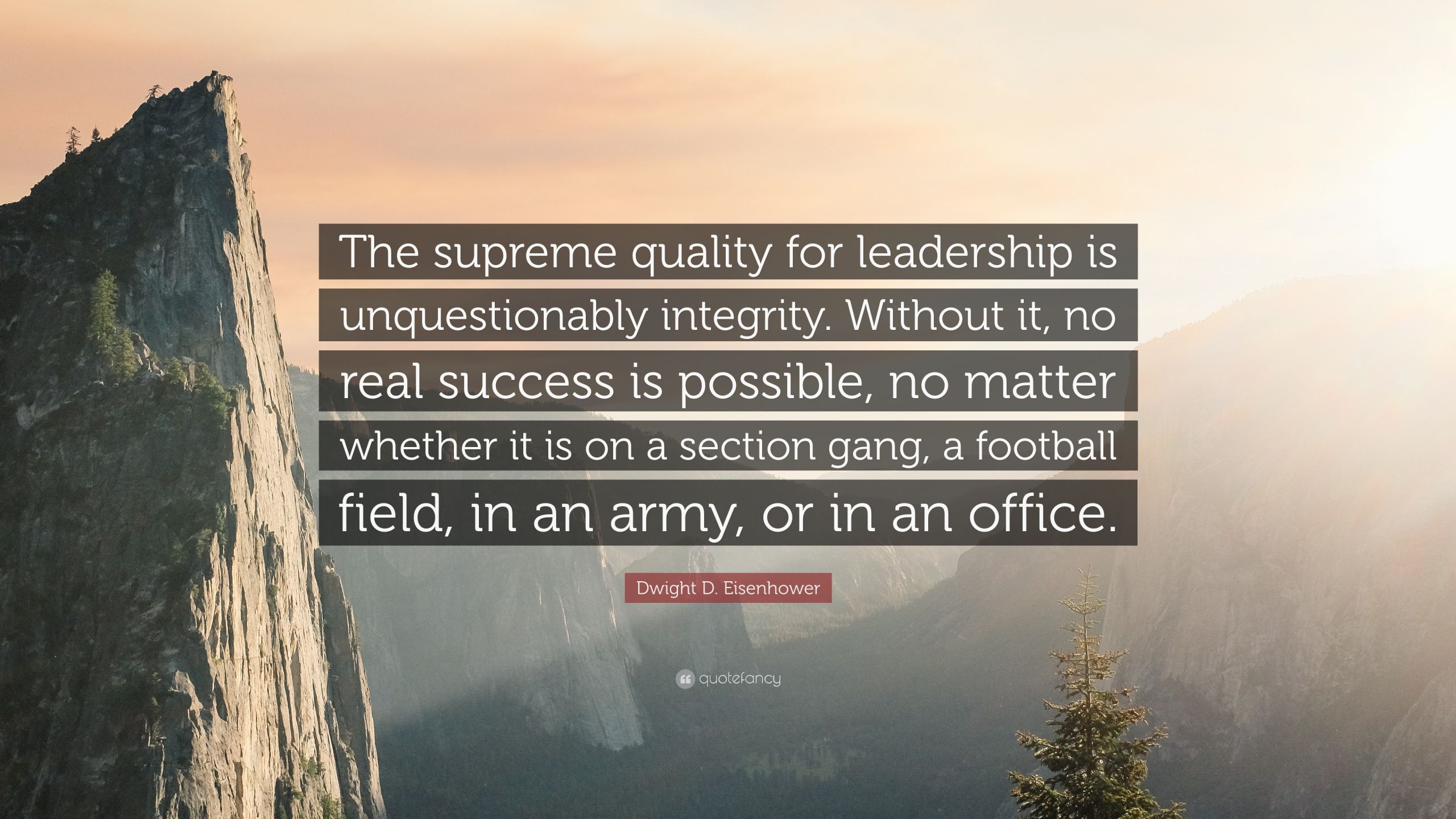 Eisenhower Leadership Quote
 Dwight D Eisenhower Quotes 100 wallpapers Quotefancy