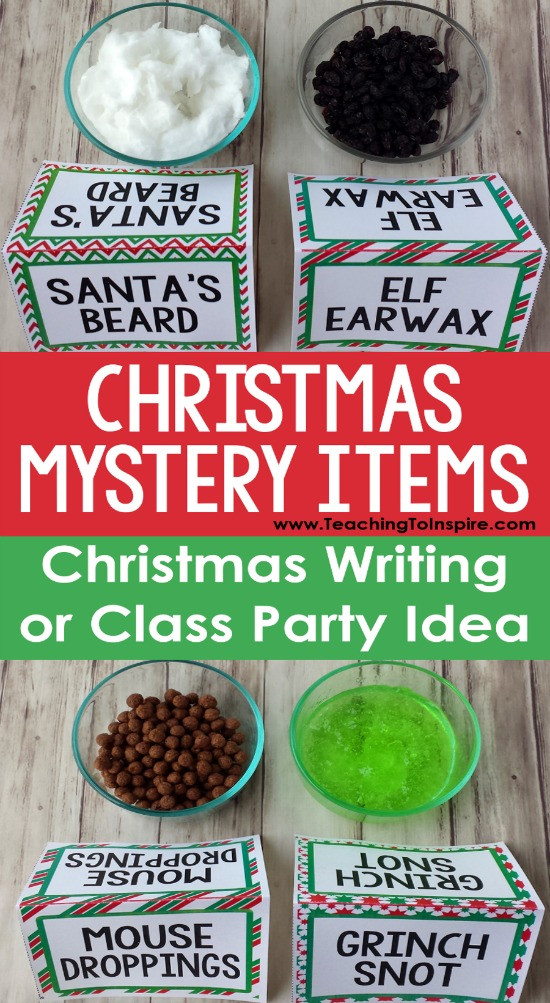 Elementary Christmas Party Ideas
 Christmas Party Activity for Upper Elementary Teaching