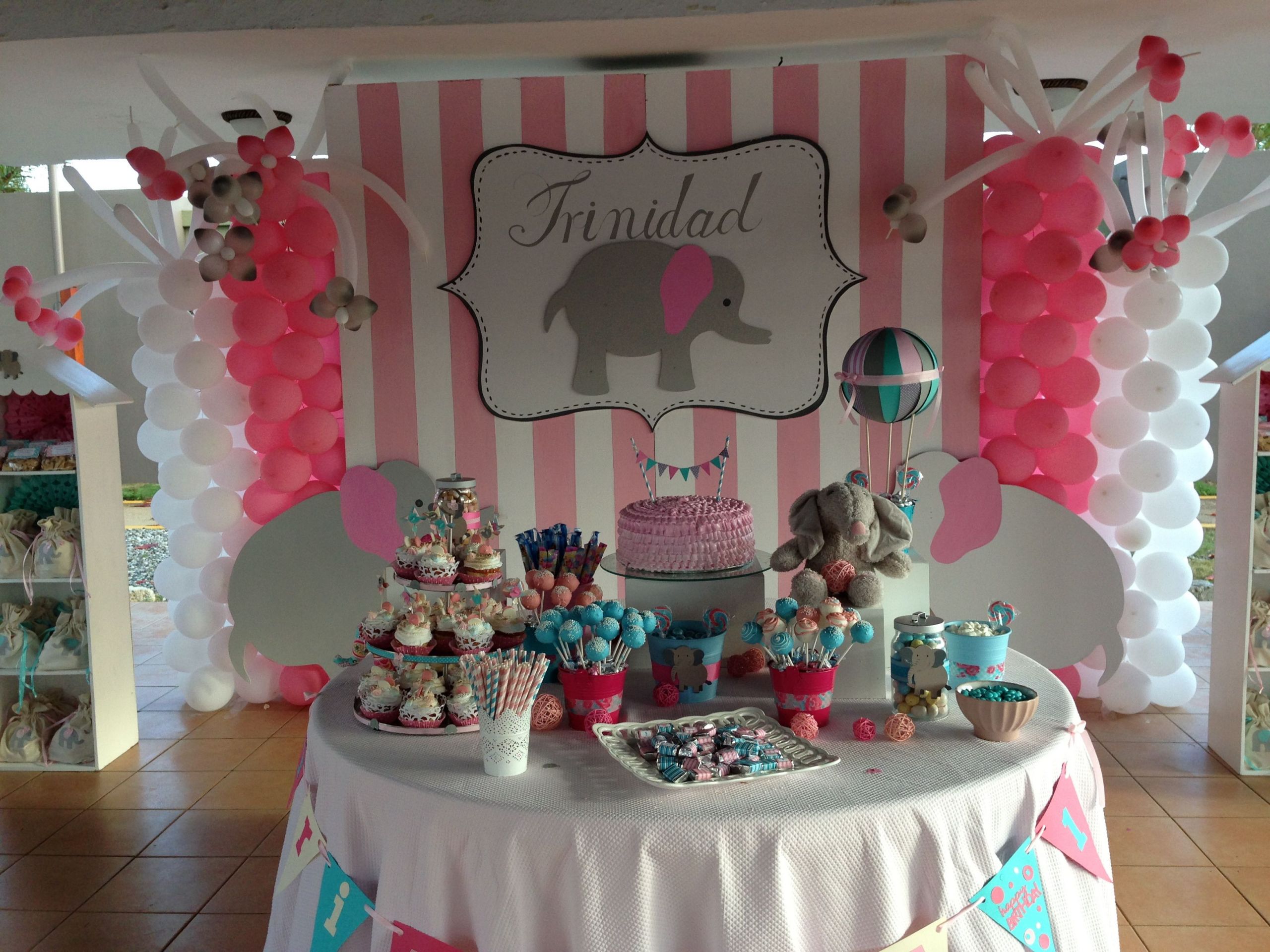 Elephant Birthday Party Ideas
 Elephant theme birthday