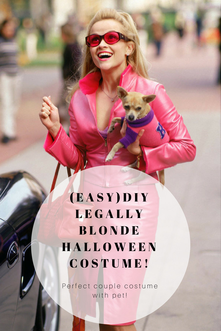 Elle Woods Costume DIY
 EASY Legally Blonde DIY Halloween Costume