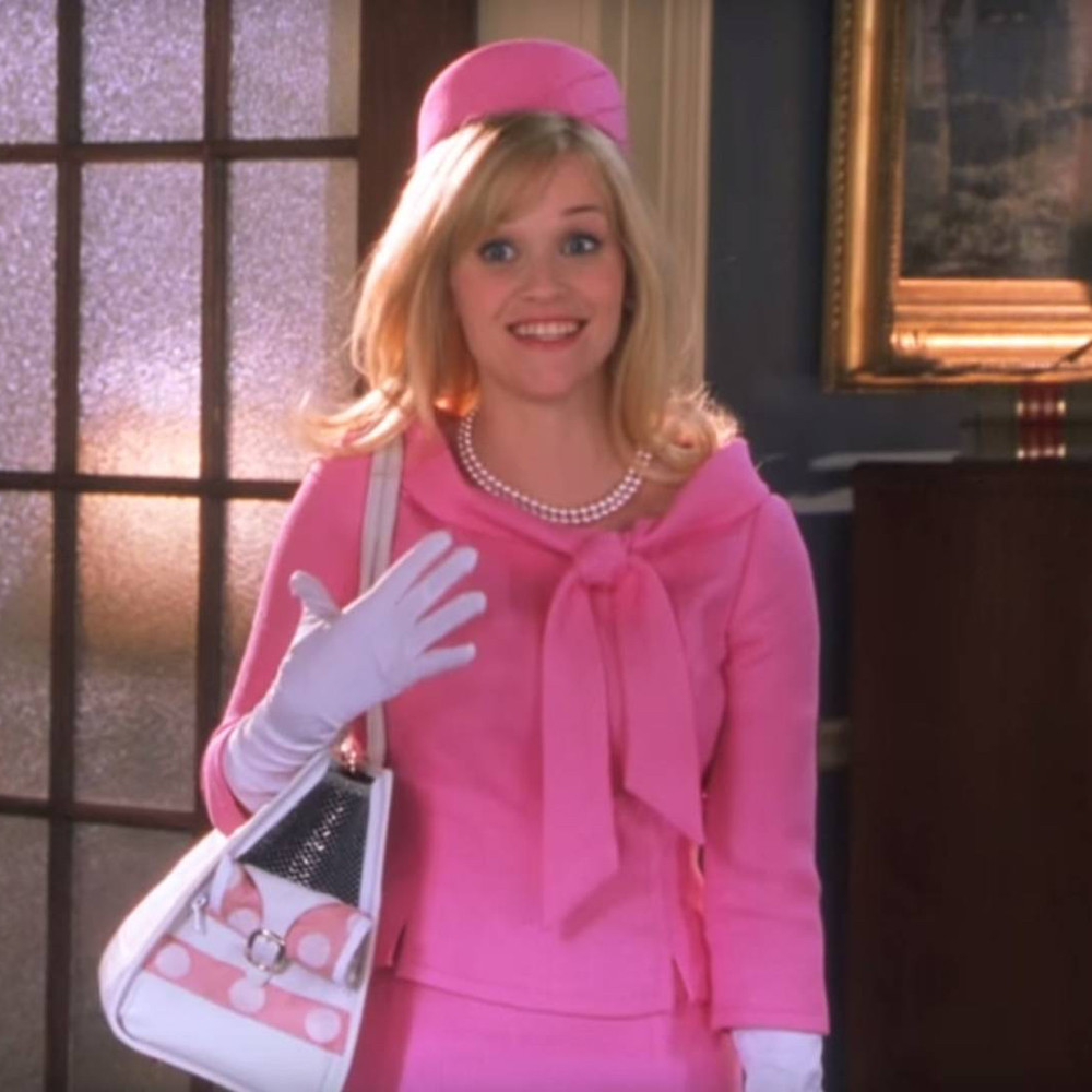 Elle Woods Costume DIY
 Elle Woods Costume Legally Blonde Reese Witherspoon