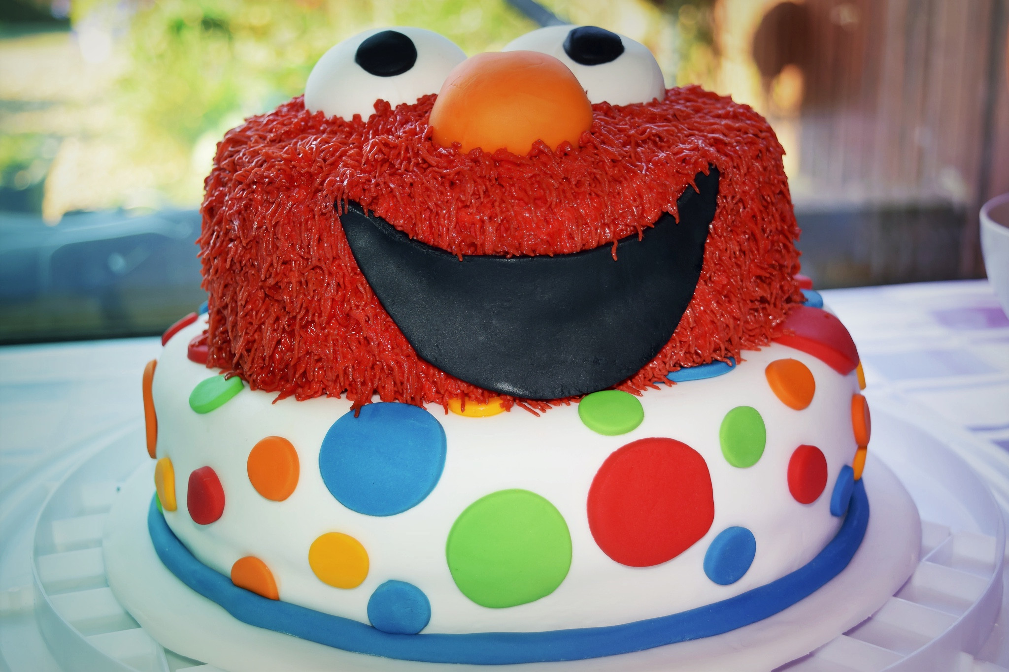 Elmo Birthday Cakes
 Making an Elmo birthday cake Glasgow With Kids