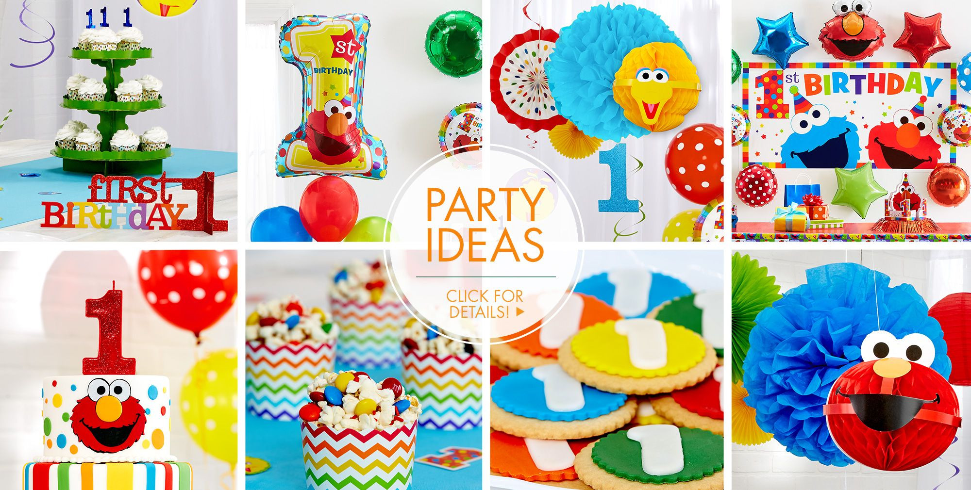 Elmo First Birthday Party Ideas
 Elmo 1st Birthday Party Supplies