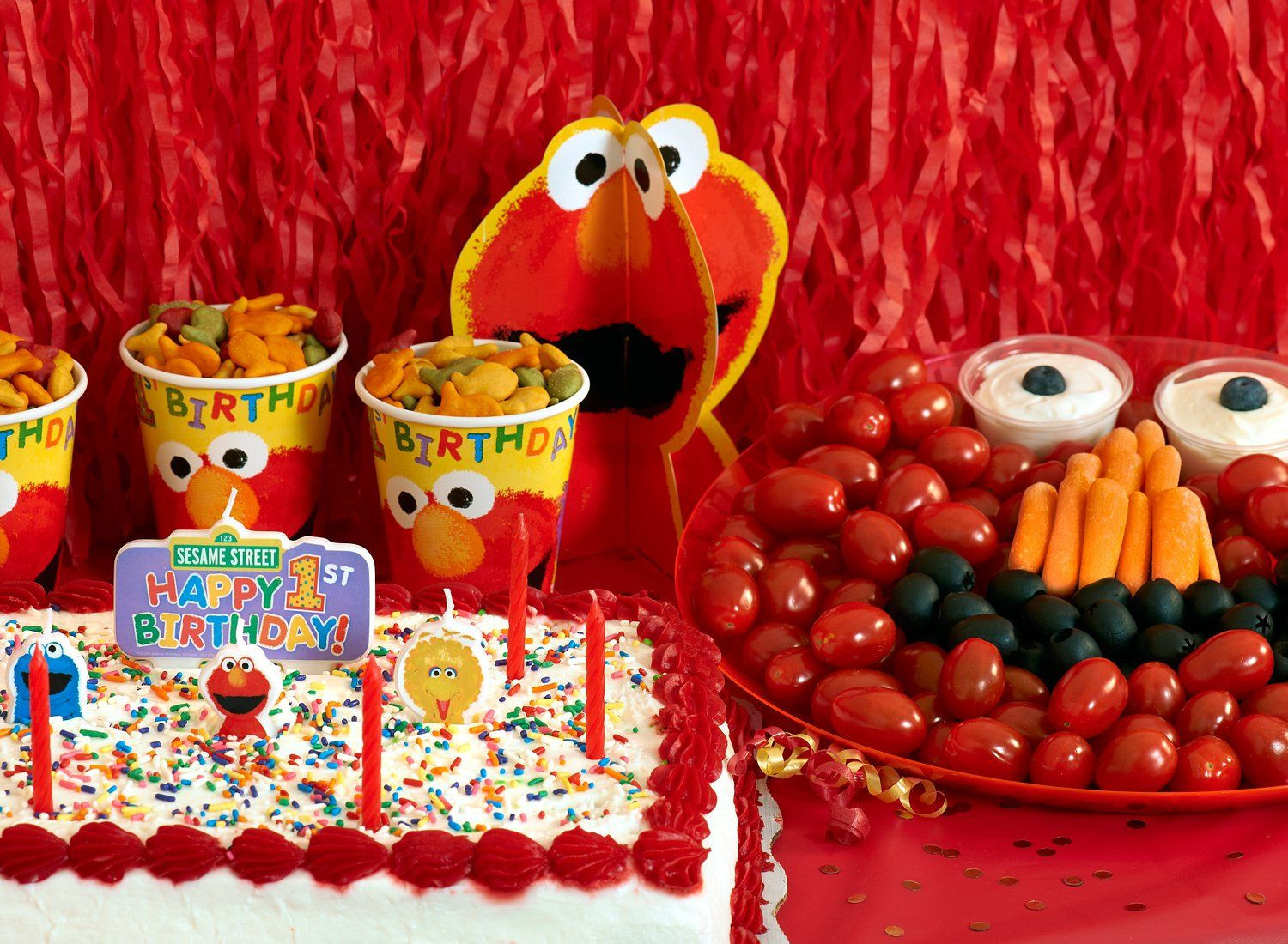 Elmo First Birthday Party Ideas
 Elmos 1st Birthday Party