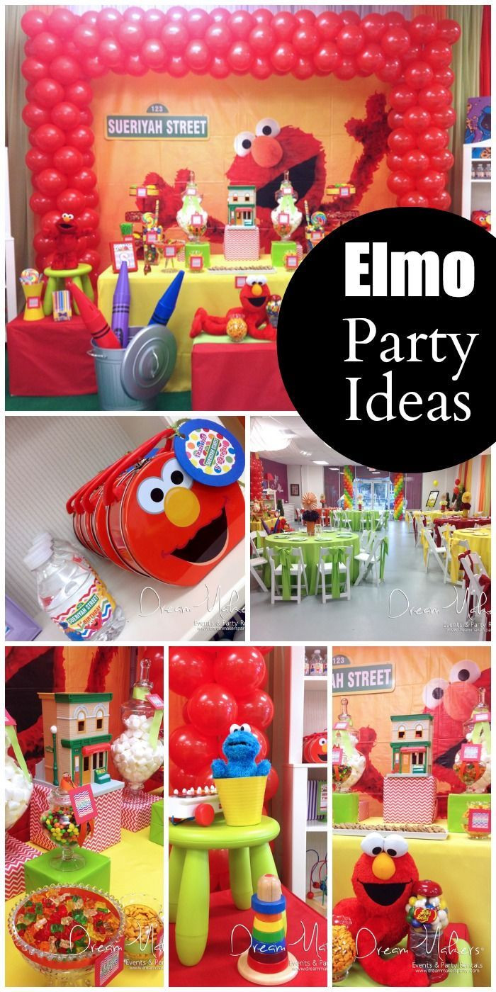Elmo First Birthday Party Ideas
 So many cute Elmo party ideas at this adorable boy 1st