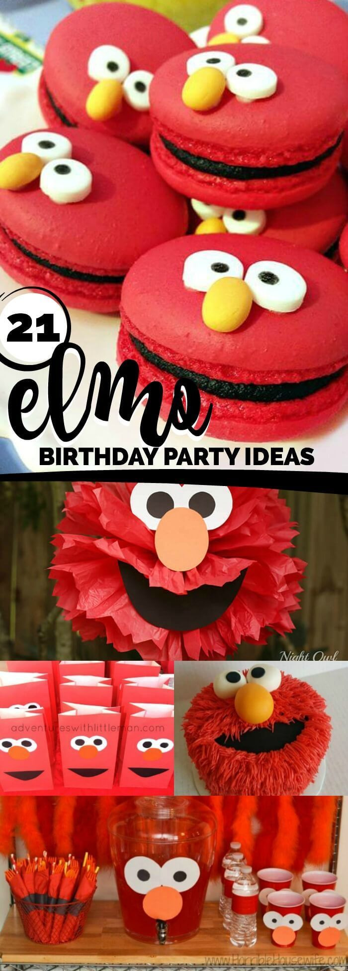 Elmo First Birthday Party Ideas
 21 Fabulous Elmo Birthday Party Ideas