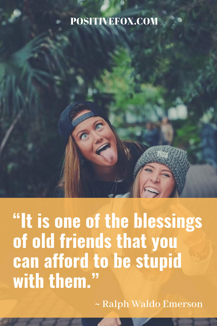 Emerson Friendship Quotes
 Best Inspiring Friendship Quotes PositiveFox