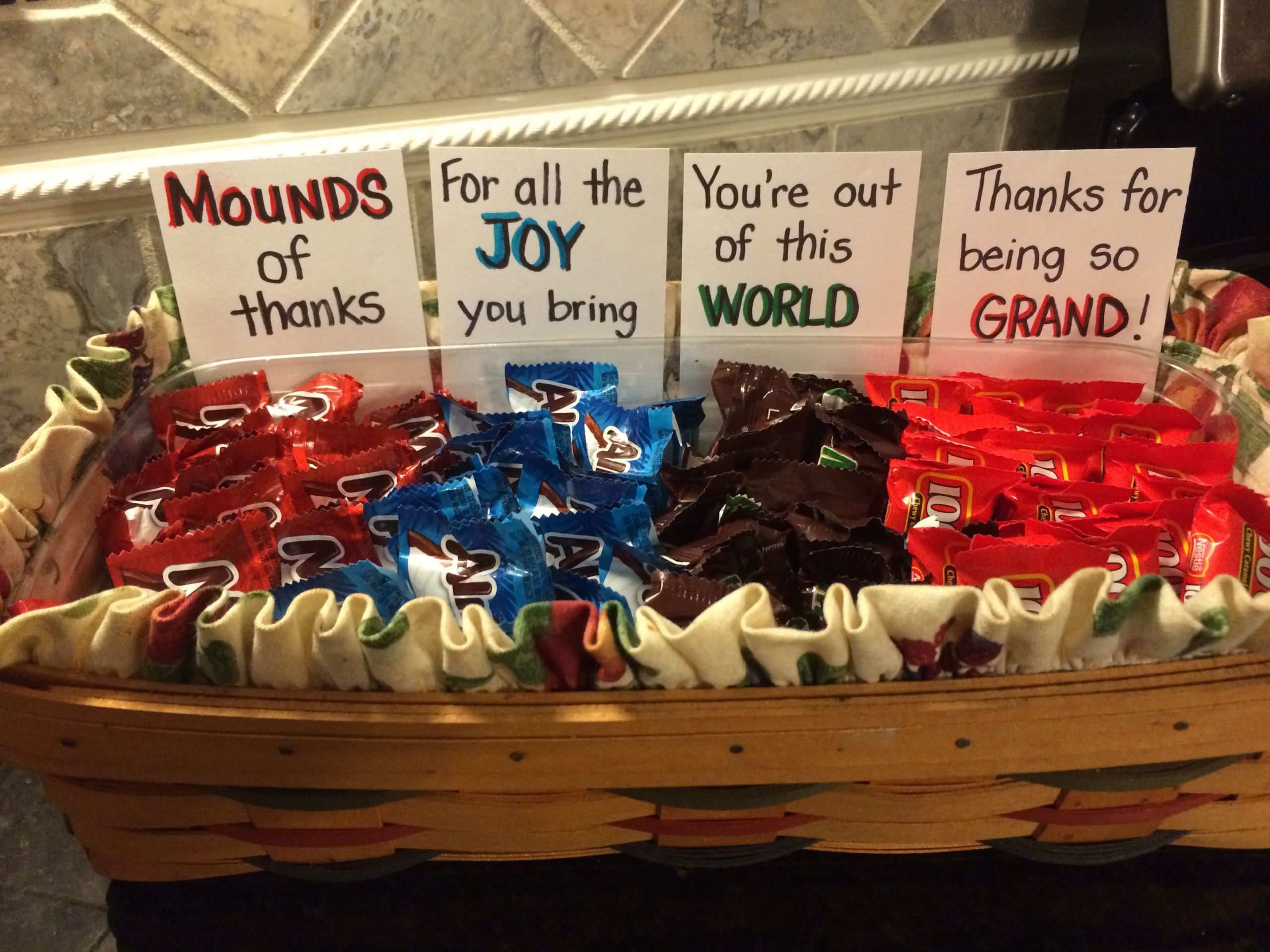 Employee Gift Basket Ideas
 Give thanks to a lot of people with chocolate Take a