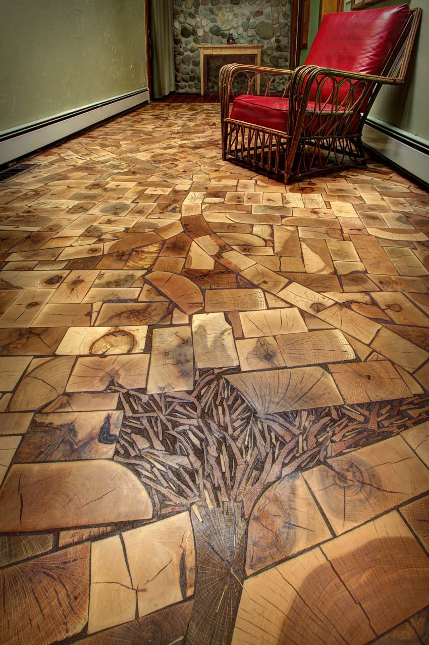 End Grain Wood Floor DIY
 Save The Ends Your Timber To Create Gorgeous End Grain