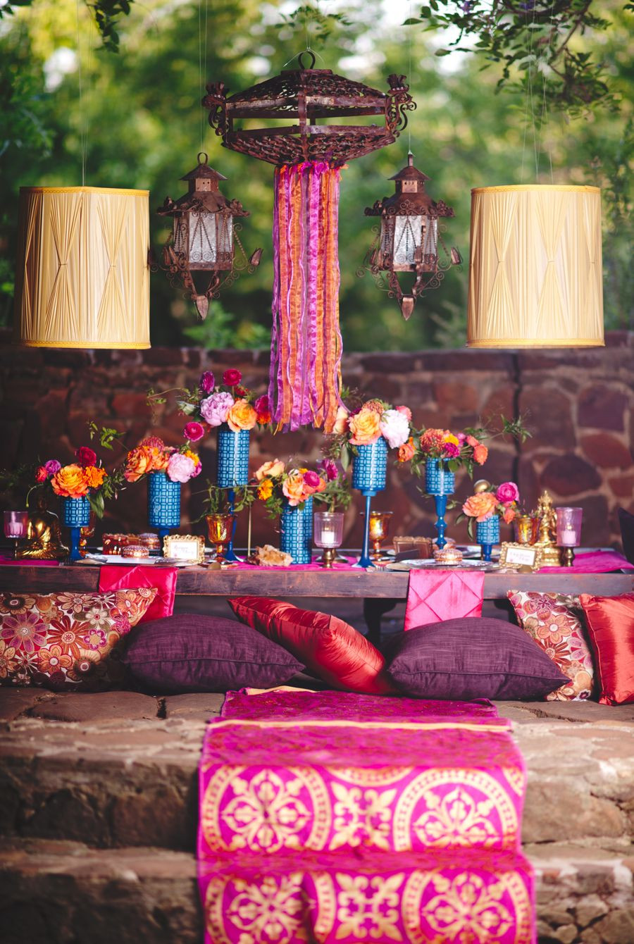 Engagement Party Ideas India
 Indian Asian Moroccan Wedding Vintage Weston Gardens Fort