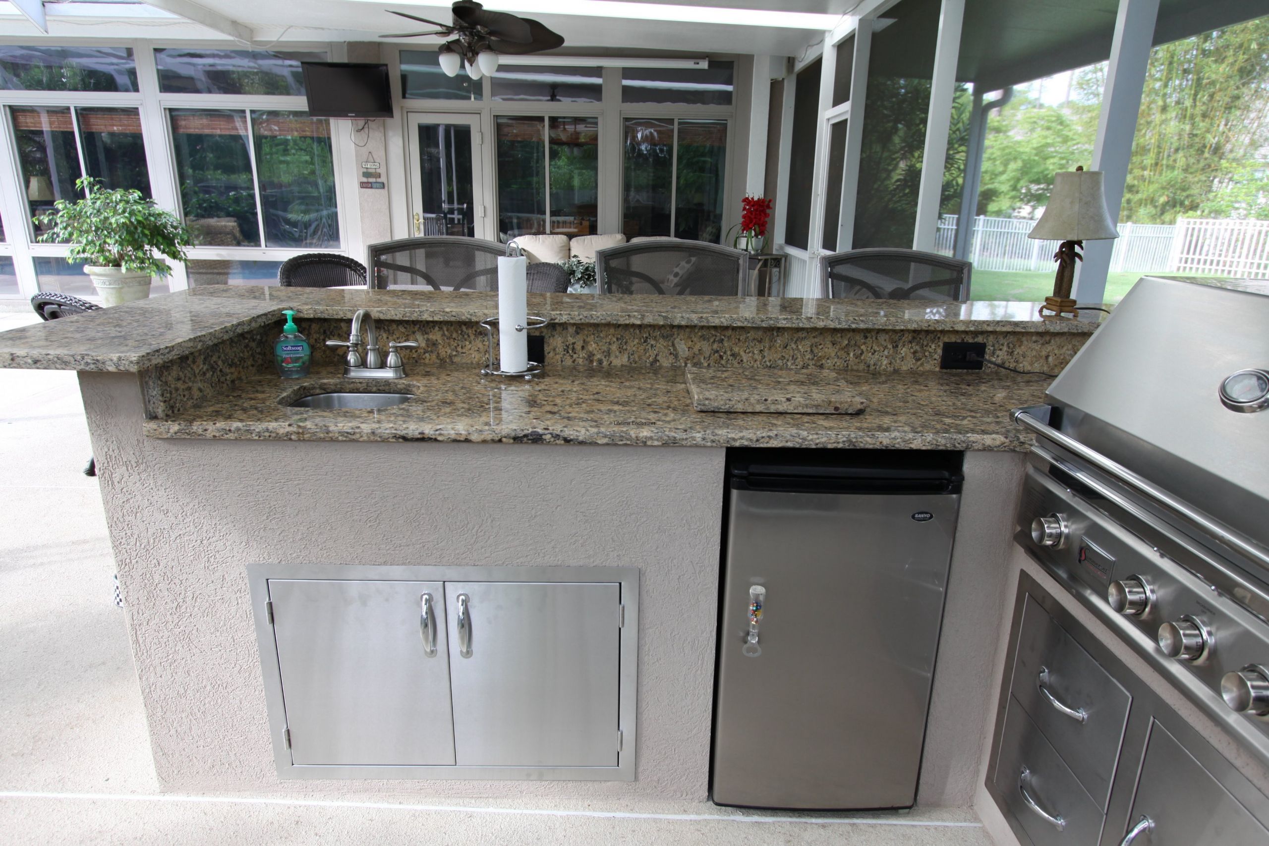 Estimated Cost Of Outdoor Kitchen
 Outdoor Kitchens Lifetime Enclosures