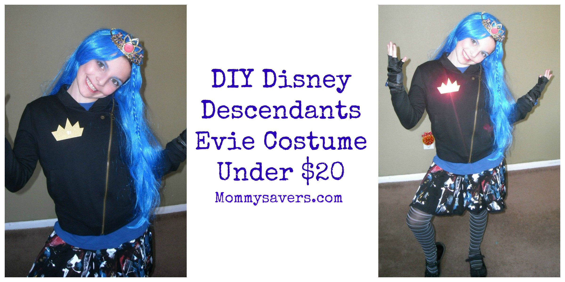 Evie Costume DIY
 DIY Disney Descendants Evie Costume Under $20