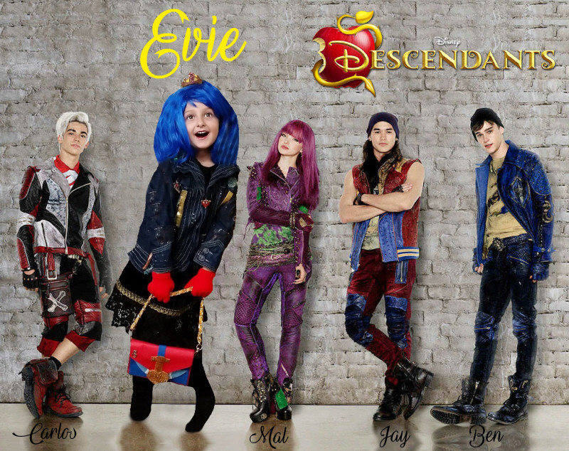 Evie Costume DIY
 Thrifted DIY Descendants Evie Costume by Confessions of a