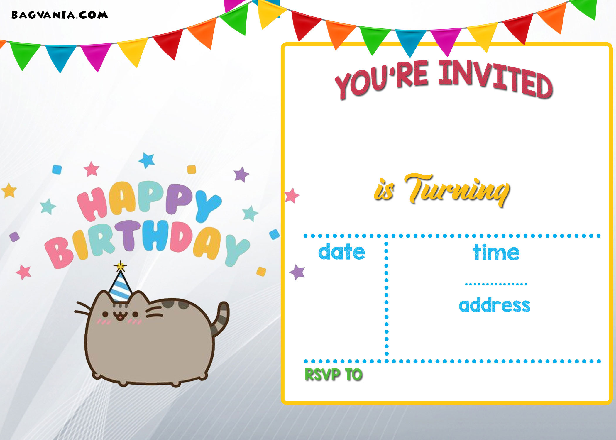 Evite Birthday Invitations
 Free Printable Kids Birthday Invitations – Bagvania FREE